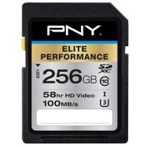 Cartão de memória PNY Elite Performance 256GB Classe 10 U3 SDXC