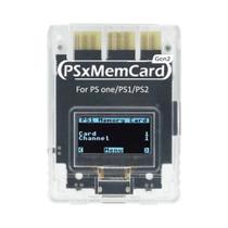 Cartão De Memória PS1 PS2 Bitfunx Gen2 Para Armazenamento De Jogos Em Consoles PlayStation 1 E 2