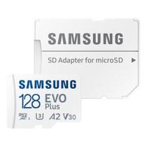 Cartão de Memória Samsung Evo Plus 128GB 130/MB/s com Adaptador