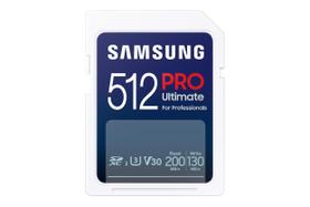 Cartão de Memória SAMSUNG PRO Ultimate 512GB SDXC UHS-I V30 A2