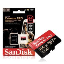 Cartão de memoria San Disk 64 Gb Extreme Pro 200 mbs