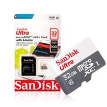 Cartão de Memória Sandisk 128gb 64gb 32gb 16gb Original Cartão Micro Sd Ultra Sandisk 100mbs Cartão de Memória Sandisk 128gb 64gb 32gb 16gb Original Cartão Micro Sd Ultra Sandisk 100mbs