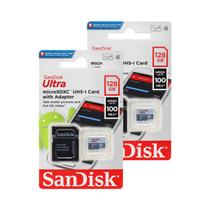 Cartão de memória SanDisk 256GB (2 x 128GB) microSD HC Ultra Uhs-1 Cartão de memória SanDisk 256GB (2 x 128GB) microSD HC Ultra Uhs-1