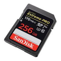 Cartão De Memória Sandisk 256Gb 95Mb'S Extreme Pro V30