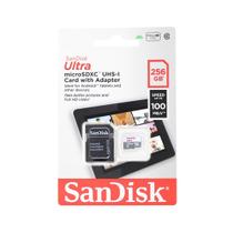 Cartão de memória SanDisk 256GB microSD Classe 10 para tablets Fire