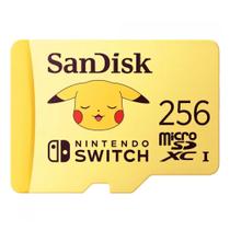 Cartão De Memória Sandisk 256gb Uhs-i Microsdxc Para Nintendo Switch
