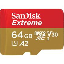 Cartão de Memória Sandisk 64GB Extreme - SDSQXA2-064G-GN6AA