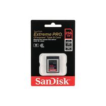 Cartão de Memória SanDisk CFexpress Tipo B 256GB 1700MB/s Pro