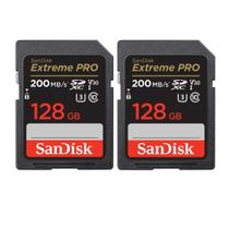 Cartão de memória SanDisk Extreme PRO 128GB SDXC UHS-I 200MB/s