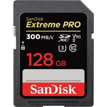 Cartão de memória SanDisk Extreme PRO 128GB SDXC UHS-II V90