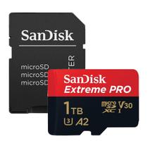 Cartão de Memória Sandisk Extreme Pro Micro SDXC 1TB UHS-I CARD