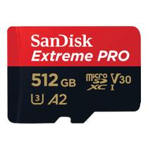 Cartão de Memória SanDisk Extreme PRO microSDXC 512GB - UHS-I