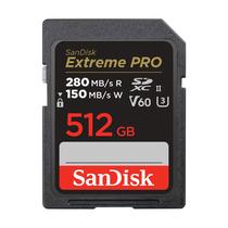 Cartão de memória SanDisk Extreme PRO SDXC UHS-II 512GB V60