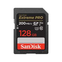 Cartão de Memória Sandisk Extreme Pro UHS-I SDXC 128GB - SDSDXXD-128G-GN4IN