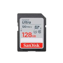 Cartão de Memória SanDisk Ultra 128GB Classe 10 - Velocidade de Leitura de 120MB/s - Modelo SDSdun4-128G-GN6IN