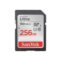 Cartão de Memória Sandisk Ultra 256GB SDSDUNC-256G-GN6IN - Preto/Cinza