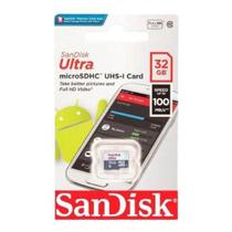 Cartão De Memória Sandisk Ultra 32Gb 100Mb/S Classe 10