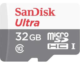 Cartao de Memoria Sandisk Ultra 32GB 100MBS Classe 10 - (SDSQUNS-032G-GN3MA) Cartao de Memoria Sandisk Ultra 32GB 100MBS Classe 10 - (SDSQUNS-032G-GN3MA)