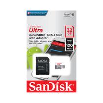 Cartão de Memória Sandisk Ultra Micro SDHC 32GB Classe 10