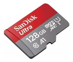 Cartão de Memória Sandisk Ultra Micro SDXC 128GB Classe 10 Cartão de Memória Sandisk Ultra Micro SDXC 128GB Classe 10
