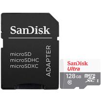 Cartão de Memória Sandisk Ultra Micro SDXC 128GB Classe 10 - SDSQUNR-128G-GN3MA