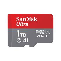 Cartão de memória SanDisk Ultra microSD 1TB com adaptador SD Cartão de memória SanDisk Ultra microSD 1TB com adaptador SD