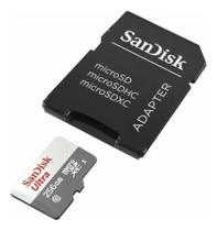 Cartão de Memória SanDisk Ultra MicroSD 256GB Classe 10 100MBs Full HD
