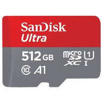 Cartão de memória SanDisk Ultra microSDXC 512GB UHS-I com adaptador