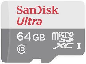 Cartao de Memoria Sandisk Ultra Microsdxc Uhs-I Card With Adapter 64Gb