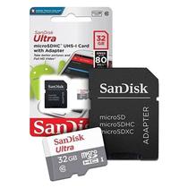 Cartão de Memória Sandisk Ultra SD 32GB C/ Adaptador 100mb/s