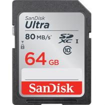 Cartão de Memória Sandisk Ultra Sd 64Gb - 80 Mb/S