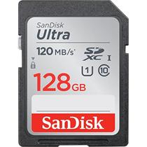 Cartão de memória SanDisk Ultra SDXC 128GB UHS-I 120MB/s