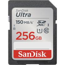 Cartão de Memória SanDisk Ultra SDXC 256GB - UHS-I C10 U1 Full HD Cartão de Memória SanDisk Ultra SDXC 256GB - UHS-I C10 U1 Full HD