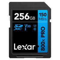 Cartão De Memória Sd Lexar 256gb High-performance 800x Pro Uhs-i Sdxc