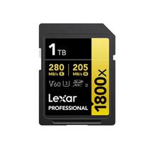 Cartão de Memória SD Lexar Professional 1800X Série Gold 1TB - Alta Velocidade de Leitura 280-205 MB