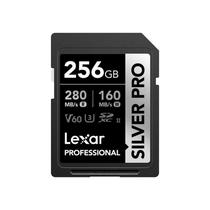 Cartão de Memória SD Lexar Professional Silver Pro 280 MB/s - 160 MB/s. Classe 10. Capacidade de 256