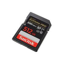 Cartão de Memória SD SanDisk Pro 512GB Classe 10 Ultrapassando 200MB/s