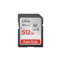 Cartão De Memória Sd Sandisk Ultra 150 Mb/S Classe 10 Uhs-I 512Gb