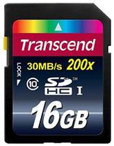 Cartao de Memoria SDHC 16GB Transcend - Class 10