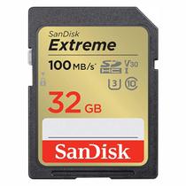 Cartão de Memória SDHC 32GB SanDisk Extreme 100MB/s