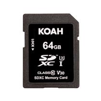 Cartão de memória SDHC Koah Ultimate 64GB Classe 10 U3 V30 UHS-I