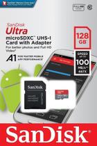Cartão De Memória Sdisk Ultra A1 Classe 10 32gb / 64gb/ 128gb