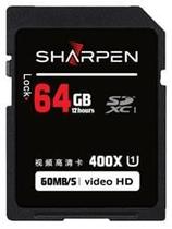 Cartão de Memória SDXC 64Gb Sharpen 60Mb/s Classe 10 (400x)