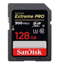 Cartão de Memória SDXC Sandisk 128GB Extreme Pro 300MB/s