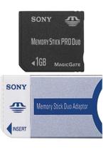 Cartão de Memória Sony Memory Stick PRO Duo 1GB para Câmera