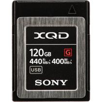 Cartão de memória sony xqd 120gb série g qd-g120f/j