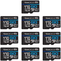 Cartão de memória TEAMGROUP GO Card 128GB Micro SDXC UHS-I U3 V30