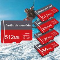 Cartão de Memória TF 64M/128M/256M/512M - Para Câmera e Celular