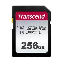 Cartão de memória Transcend 256GB SDXC/SDHC 300S U3 V30 Cartão de memória Transcend 256GB SDXC/SDHC 300S U3 V30