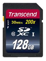 Cartão de memória Transcend SDXC 128GB Classe 10 Cartão de memória Transcend SDXC 128GB Classe 10